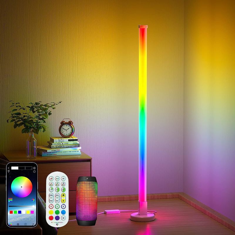 ضوء الأرضية الركن LED USB مع IP20 تصنيف وضع توفير الطاقة شكل ظل أسطواني