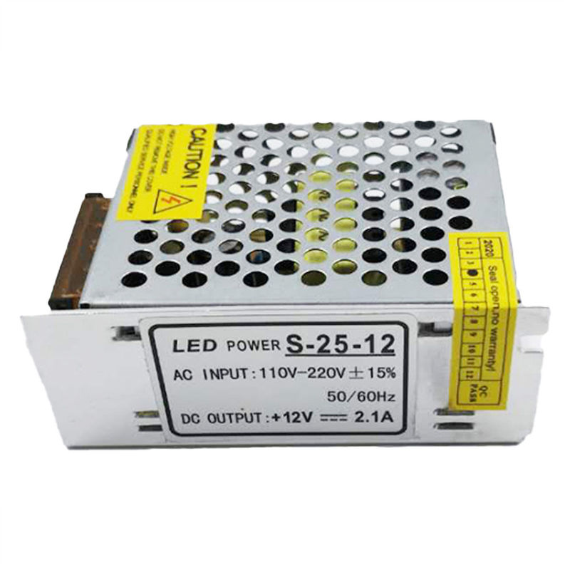 25W DC 12V 2A 	S Power Supply Switching LED Power Supply