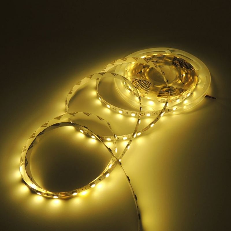 5m/roll SMD2835 شريط LED مرن 120LEDs المصنع المباشر جودة جيدة 8mm PCB IP20 ديكور داخلي