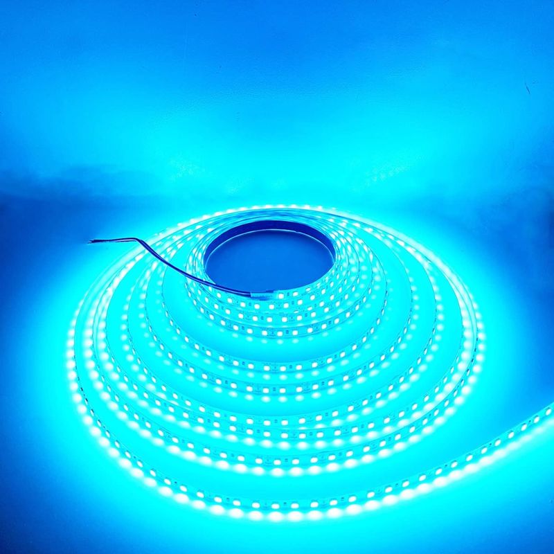 12 فولت 240LEDS SMD 2835 ضوء شريط LED 1200LEDs 16.4Ft غير مضاد للماء الألوان الأحمر الأخضر الأزرق البرتقالي للشريط