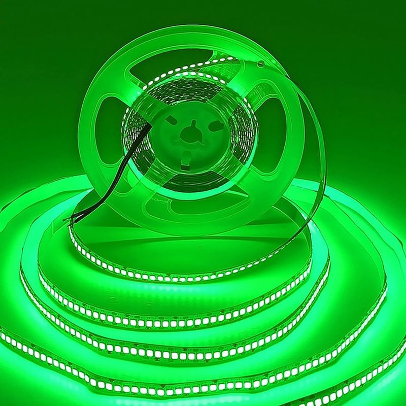 12 فولت 240LEDS SMD 2835 ضوء شريط LED 1200LEDs 16.4Ft غير مضاد للماء الألوان الأحمر الأخضر الأزرق البرتقالي للشريط