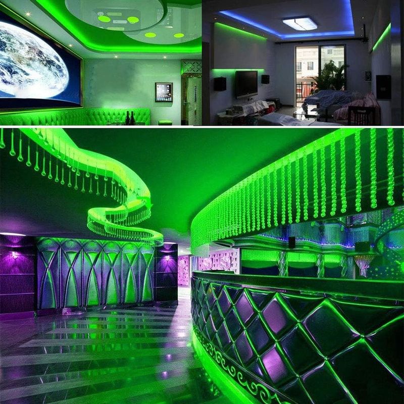 24 فولت سطوع عالي 240LEDS SMD 2835 LED Strip Light 1200LEDs 16.4Ft غير مضاد للماء الألوان الأحمر الأخضر الأزرق البرتقالي لـ KTV