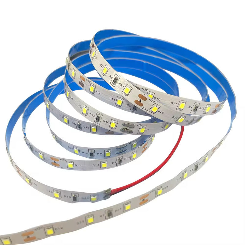 60LEDs/m 2835 ضوء شريط LED 5m/Roll 20-22LM 120° زاوية شعاع 2700 4000k 6000K حل الإضاءة الداخلية للمنزل