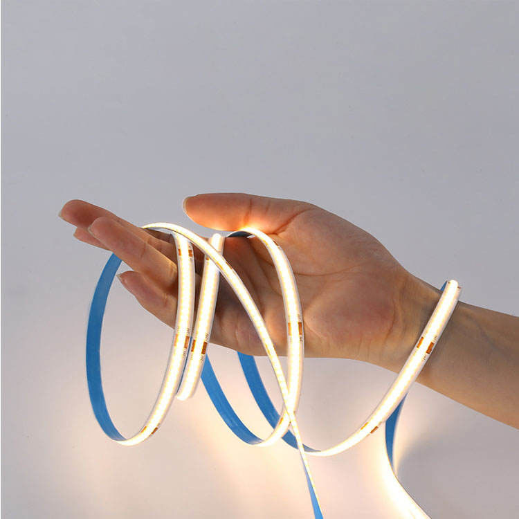ضوء IP20 قابل للتضييق مع تصنيف 320LEDS 90Ra COB LED Strip 10W/M للإضاءة الداخلية