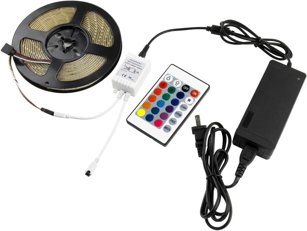 SMD قابلة للتضييق شريط LED RGB مرن 60leds / m DC12V مدخل لبيئة ملونة