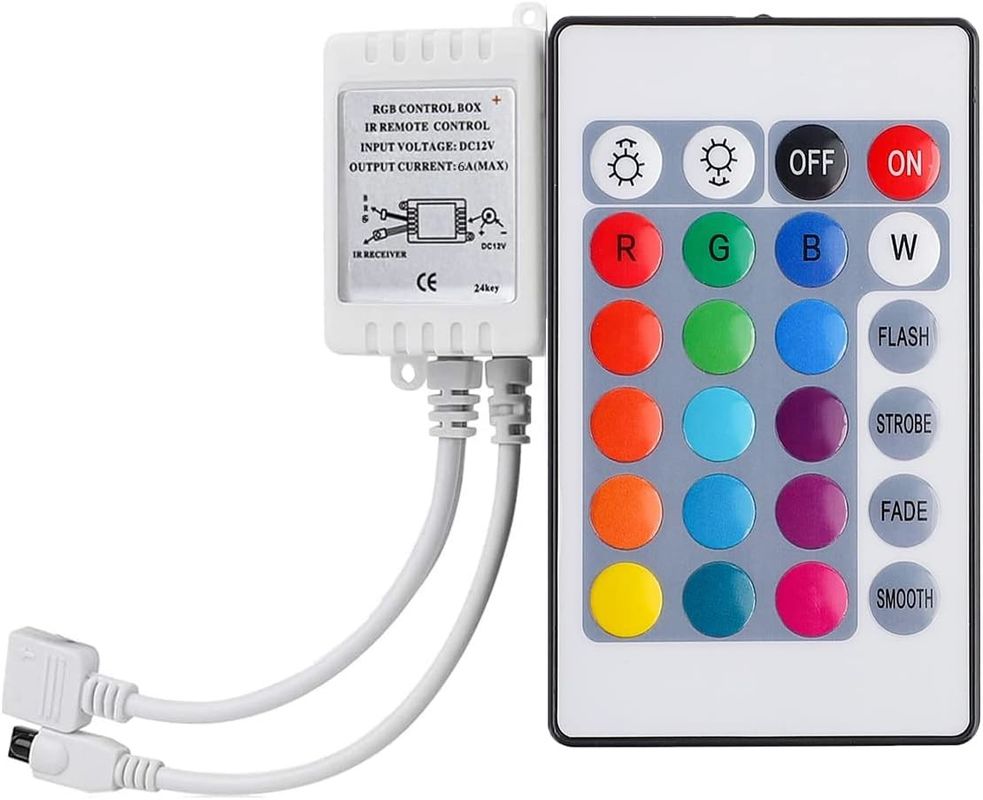 SMD قابلة للتضييق شريط LED RGB مرن 60leds / m DC12V مدخل لبيئة ملونة