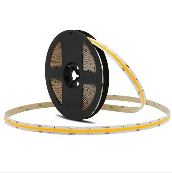 الشريط المعتمد 10W / m 2700K-6500K 90 CRI CRI القيادة المعدلة COB LED للضوء القابل للتضييق