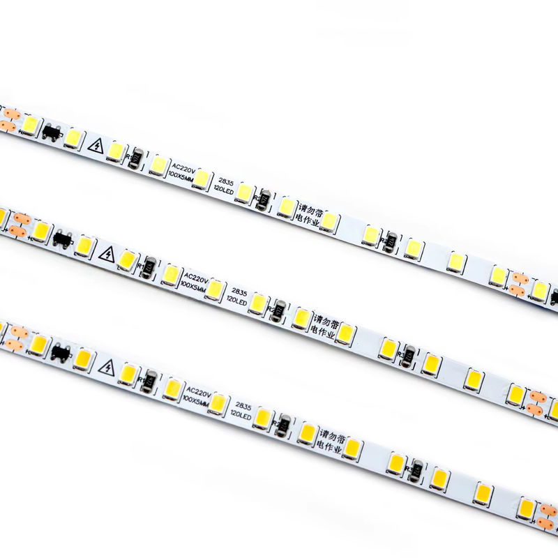 IP20 SMD2835 240LEDS 2 صفوف 110V الضوء القيادي القابل للتخفيض للضوء في غرفة في أمريكا الجنوبية