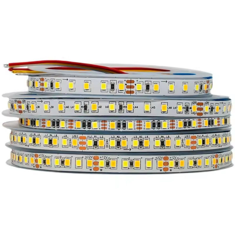 2835 120Leds 8W / M CRI80 شريط LED مرن 5M / 10M الطول للزينة المنزلية لعيد الميلاد
