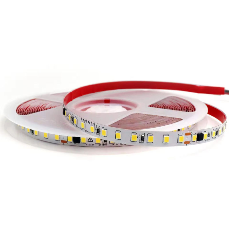 2835 120Leds 8W / M CRI80 شريط LED مرن 5M / 10M الطول للزينة المنزلية لعيد الميلاد