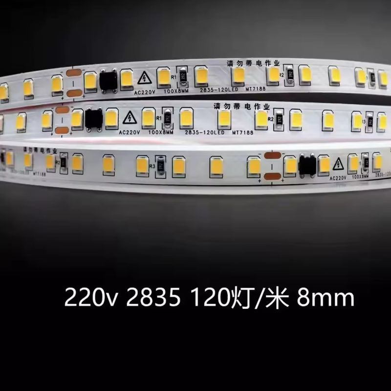 مصابيح داخلية عالية الجهد ضوء مضاء مضاد للماء 230v 220v دافئ أبيض 3000k 4200k 6500k ضوء مضاء مضاء