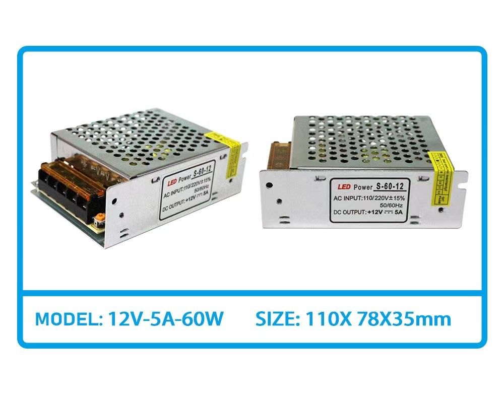 OEM ODM 12V 24V مصدر الطاقة LED AC إلى DC التبديل مصدر الطاقة CV محرك LED للشريط LED