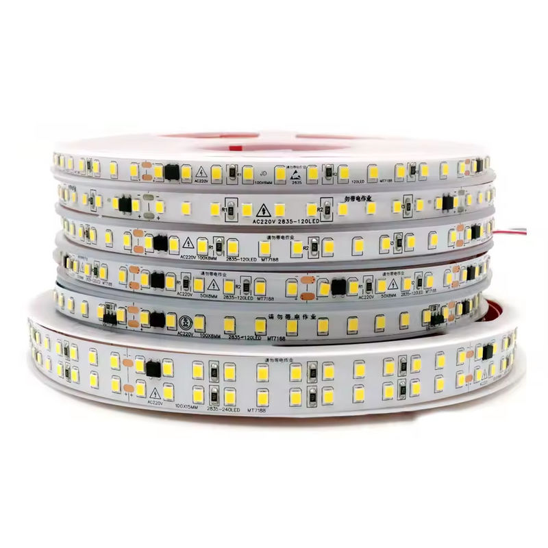 سائق مجاني Ip44 220V 110V 2835 240led 10cm قطع العصا 127V مقاومة للماء 10cm قطع مرنة