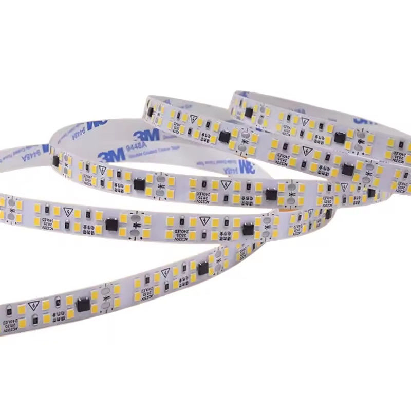 بدون سائق الجهد العالي 220 فولت بدون سائق شريط الضوء الملصق الذاتي 240 leds smd 2835 IP67 IP65 ضوء خط الزخرفي