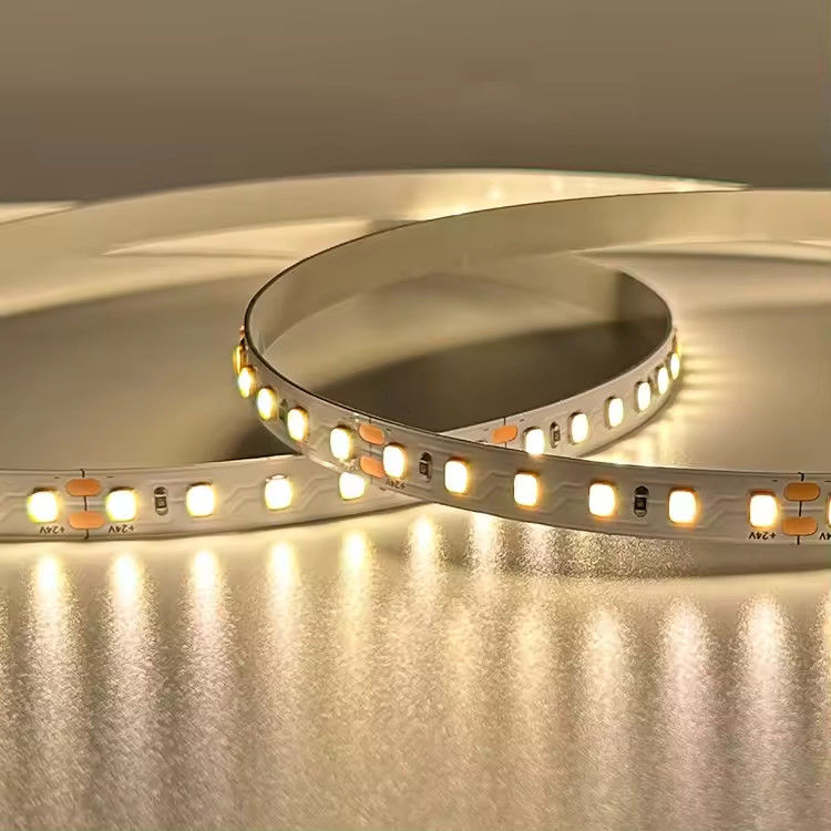 CRI عالية 98 الطيف الكامل العمر الطويل 120 leds / M Dc24v 10mm 120led Smd 2835 ديكور داخلي مصباح شريط LED