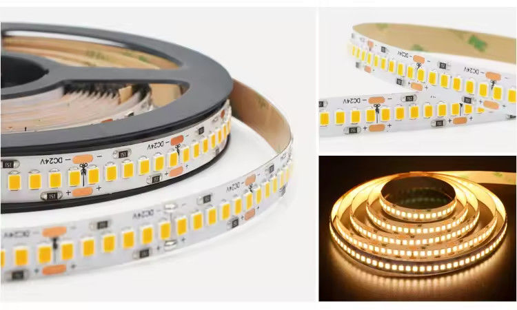 الطيف الكامل 2835 شريط LED مرن CRI> 95 CRI> 97 120 leds / m SDCM < 3 R1-R15 كل شيء أكثر من 90