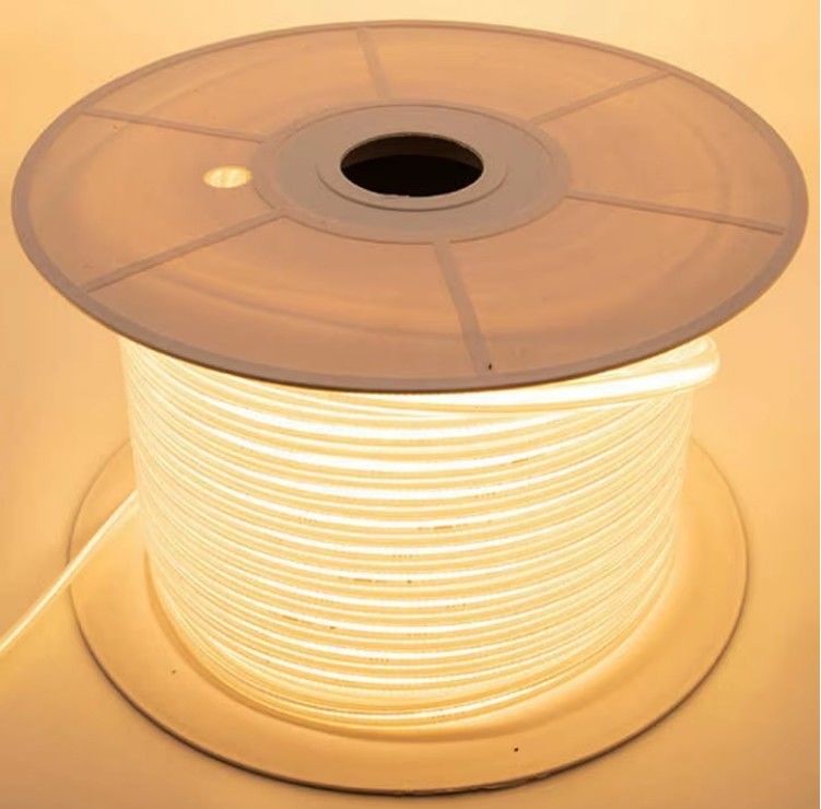 COB 288 LEDs الضوء الشريطية عالية الجهد في الداخل والخارج مرنة COB LED 110V 220V
