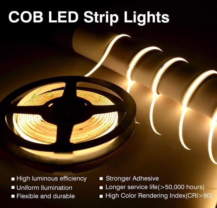 الديكور الداخلي / الخارجي لمحة مضادة للماء ضوء COB شريط LED مع التحكم في أجهزة الاستشعار