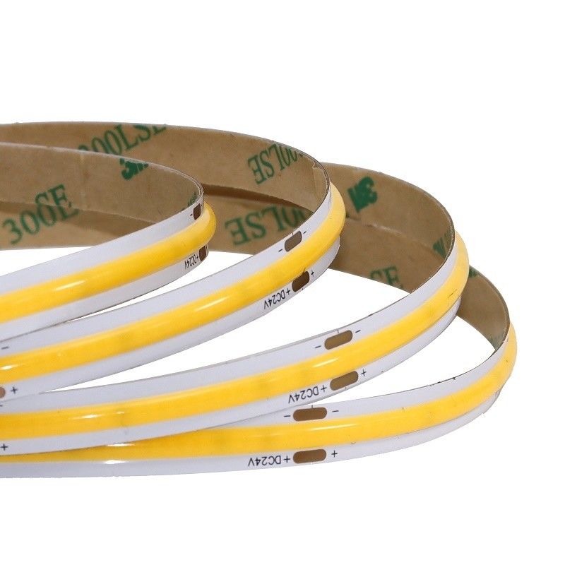 ضوء الشريط LED COB 240d / m 90LM 80Ra 10W / M 220V لتخصيص إضاءة المنزل الكامل