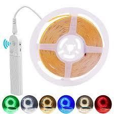 ضوء الشريط LED COB 240d / m 90LM 80Ra 10W / M 220V لتخصيص إضاءة المنزل الكامل