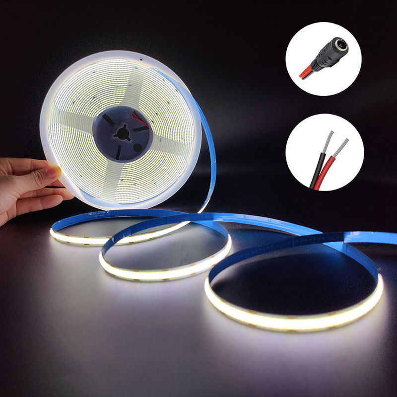 شريط LED حقيقي مزدوج PCB منخفض الجهد COB للزخرفة الداخلية ووزن المنتج 0.2kg