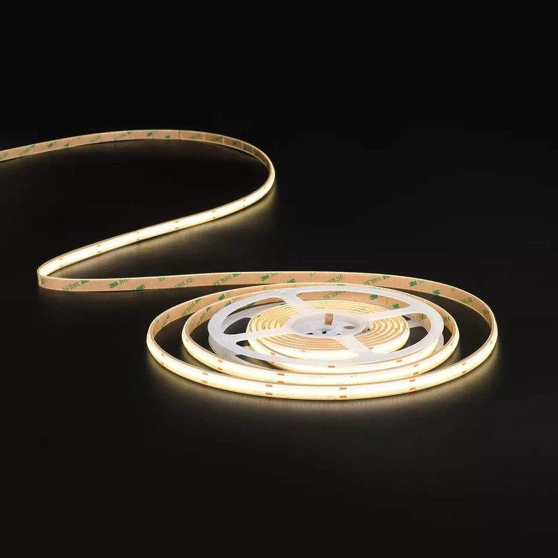 شريط LED حقيقي مزدوج PCB منخفض الجهد COB للزخرفة الداخلية ووزن المنتج 0.2kg
