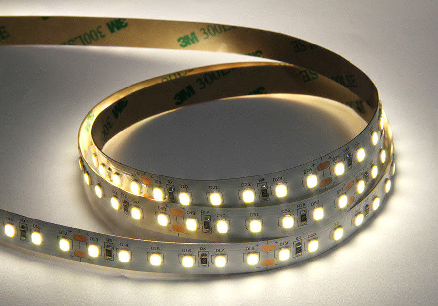 120LEDs 6000K 10w 12V SDCM 3 شريط LED مع شهادة CE ROHS COB LED شريط مرن