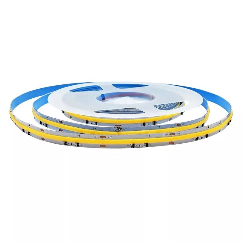 12W مقاوم للماء IP20 COB 480 LEDs 12V 8mm 10mm LED Strip Light للزينة الحديقة