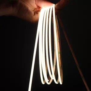 مرنة حسب الطلب 320 480 LEDs Dc 5v 10000 ليمن Rgb Fcob Cct Cob Led Strip Light