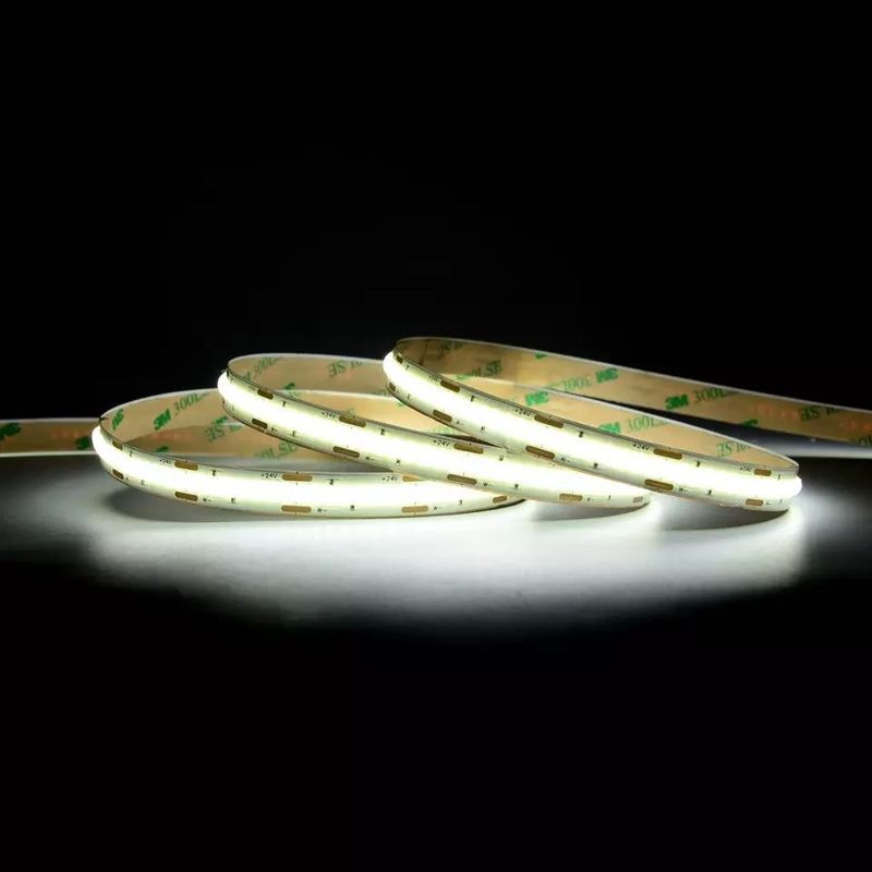 مرنة حسب الطلب 320 480 LEDs Dc 5v 10000 ليمن Rgb Fcob Cct Cob Led Strip Light
