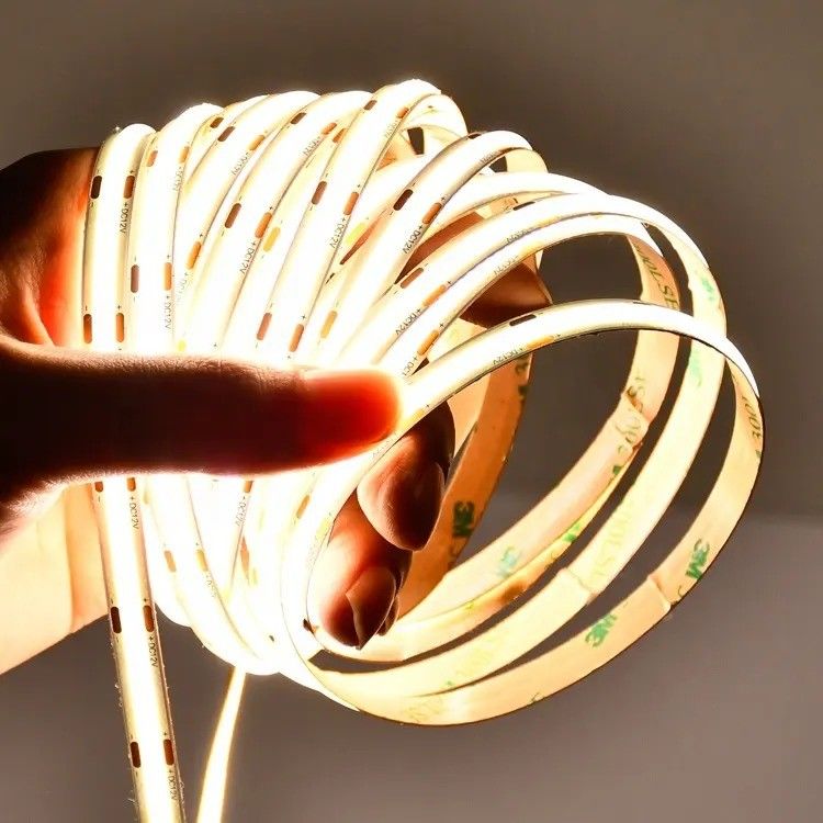 2700K 110lm 2023 HT 5m 10m 12v 24v 220v Rgbw Cob Light Strip Cob Led Strip (شريط ضوء كوب)