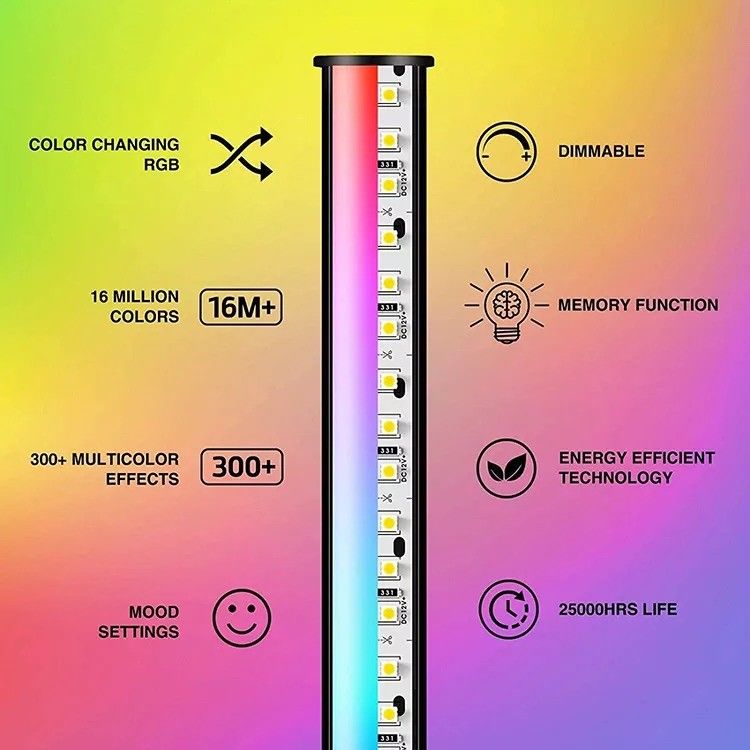 Home.hotel.lighting مصباح أرضي LED ديكوري لتزيين غرفة المعيشة الحديثة