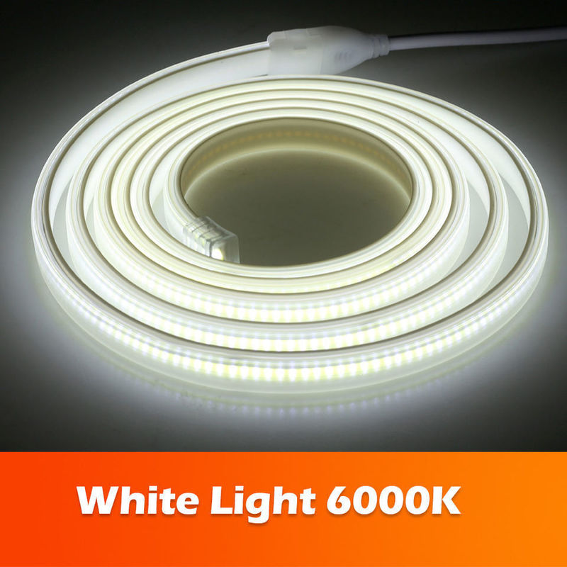 220v 280LEDs / m أبيض / أبيض دافئ / أبيض محايد COB LED شريط CE RoHS 100m 50m الجهد العالي