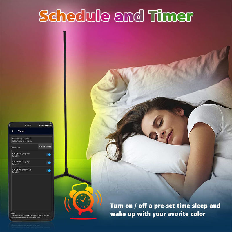 المنتج Smart Ambient Sunset Lamp تصميم جديد RGB تغيير الألوان