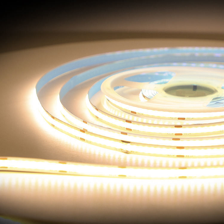 شريط COB LED مع 60000 ساعة من عمر العمل DC12V/24V CRI90 320LEDs / m 110lm / W