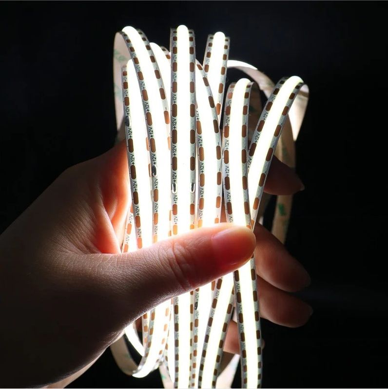 12 فولت / 24 فولت فولت مدخل شريط LED مرن 3 Ra90 320led / m White White High Density