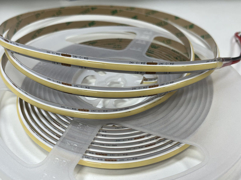 10w/m 560leds/m Smart COB LED Strip W WW 2700K 6000K FPC CHIP RESISTOR للإضاءة