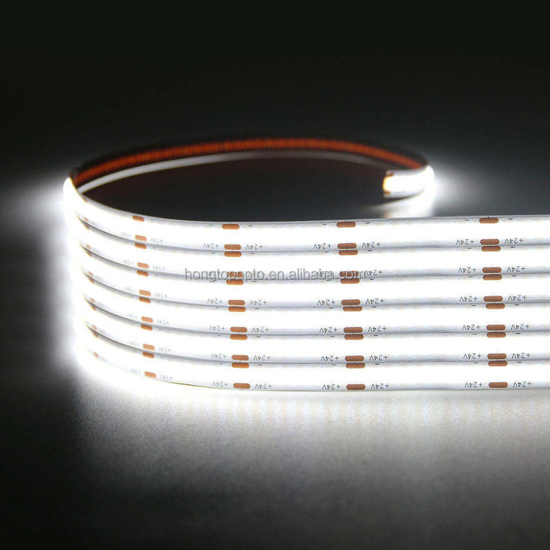 10w/m 560leds/m Smart COB LED Strip W WW 2700K 6000K FPC CHIP RESISTOR للإضاءة