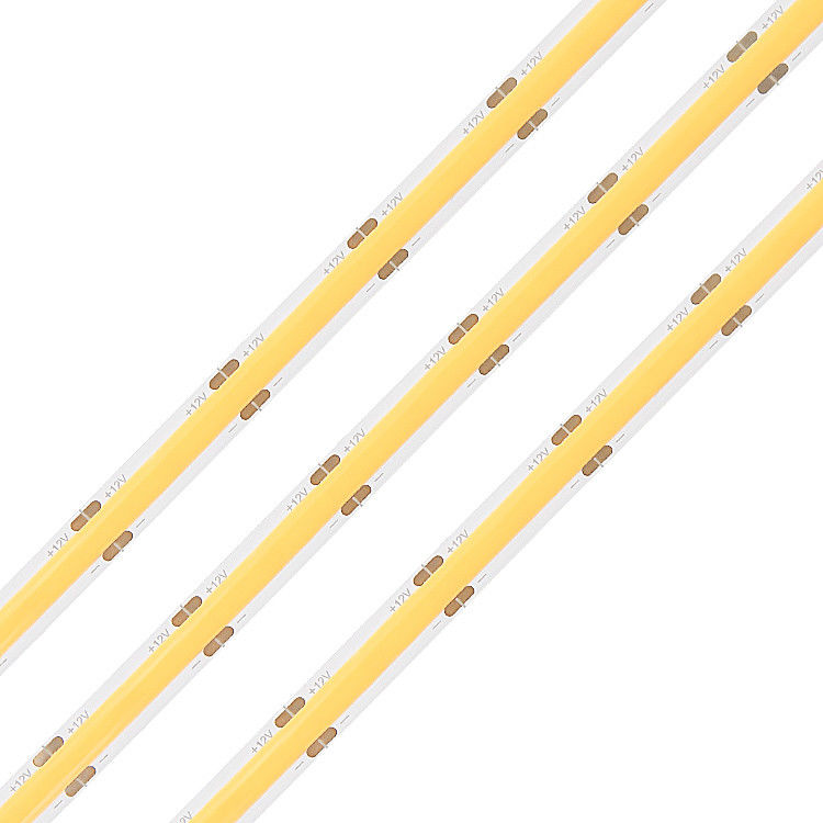 320LED قابلة للقطع 8MM 12 فولت مرنة COB ضوء LED الشريط لمشاريع الإضاءة العطلة