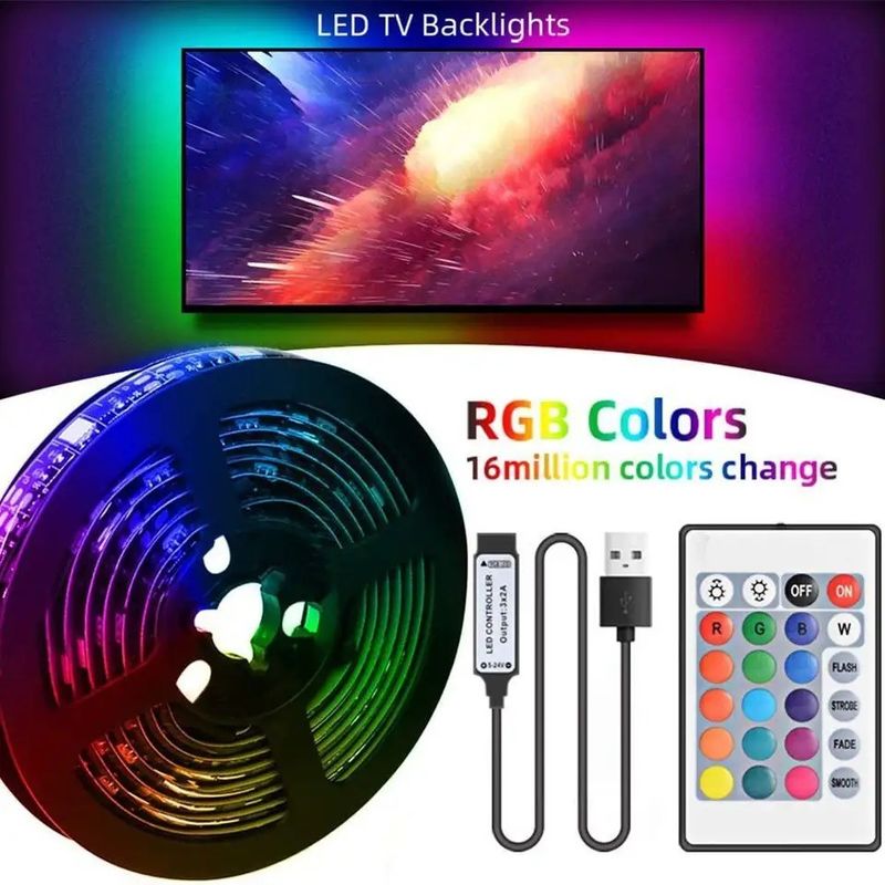 ضوء شريط LED 5050 Smd Rgb مقاوم للماء 5m 10m 15m 60d / m مستودع مرن في الهواء الطلق