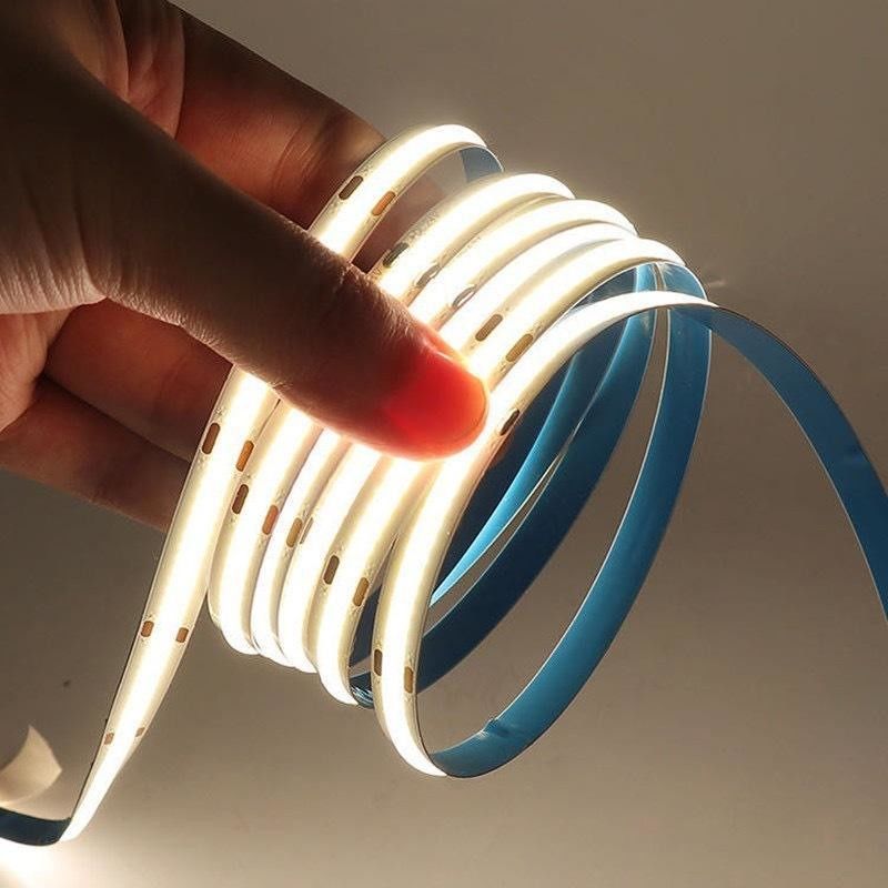 مجموعة الشرائط LED DC12V/24V Voltage Input مع أضواء COB القابلة للتخفيف والسائق الذكي