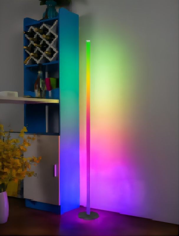 أوروبا شقة التصميم الحديث إشارة غروب الشمس مصباح أرضي LED لتزيين غرفة المعيشة
