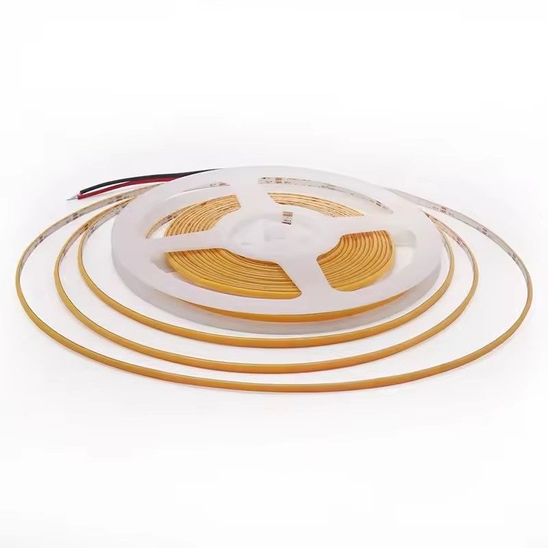 شريط LED COB عالي السطوع 12V 5V مع CRI عالية ودرجة حرارة اللون 2700k-6500k