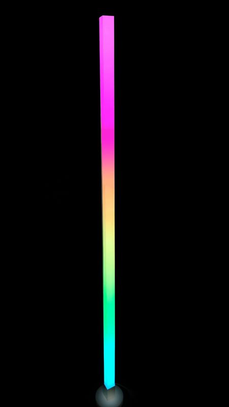 اللون الأبيض الضوء الأرضي الحالي مصابيح الأرض LED RGB مصابيح الأرضية الإضاءة الحديثة نوع البند