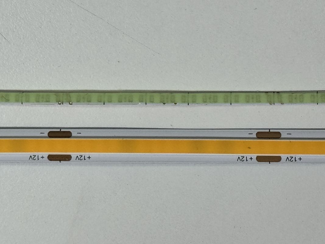 شريط LED COB عالي السطوع 12V 5V مع CRI عالية ودرجة حرارة اللون 2700k-6500k