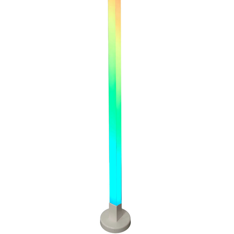 مصباح أرضي LED متغير اللون لغرفة المعيشة وغرفة النوم