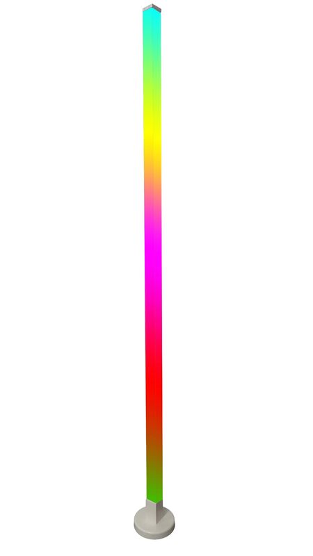 مصابيح أرضية LED RGB مصباح أرضية معاصر مع جهاز التحكم عن بعد ودعم الضوء