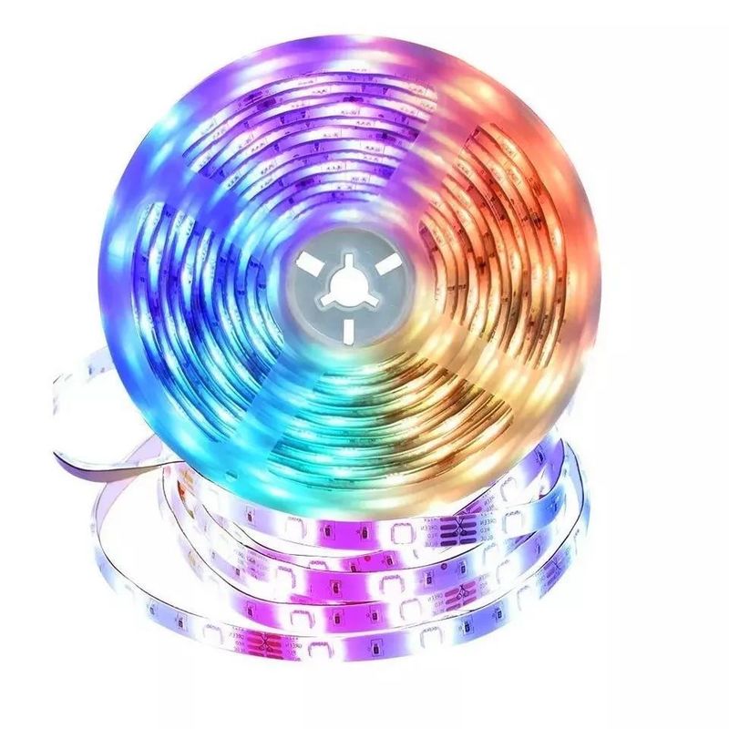 12 فولت 5 فولت 2835 5050 RGB WIFI Tuya Smart LED Light Strips موسيقي متزامن لتزيين المنزل الذكي