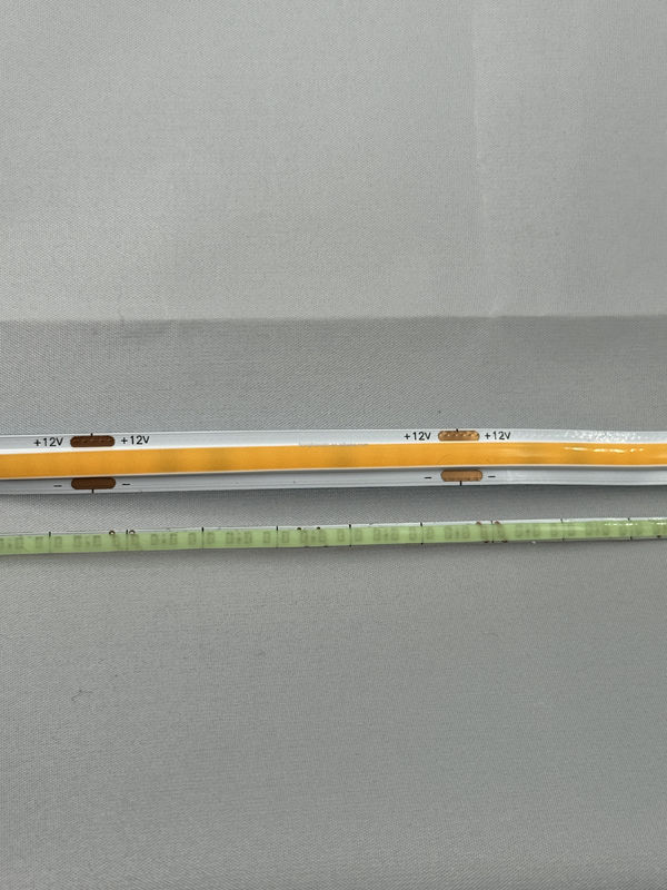 شريط COB LED DC24V CRI90 312LEDs / m IP33 IP40 IP44 مع إضاءة كاملة ثابتة 10m