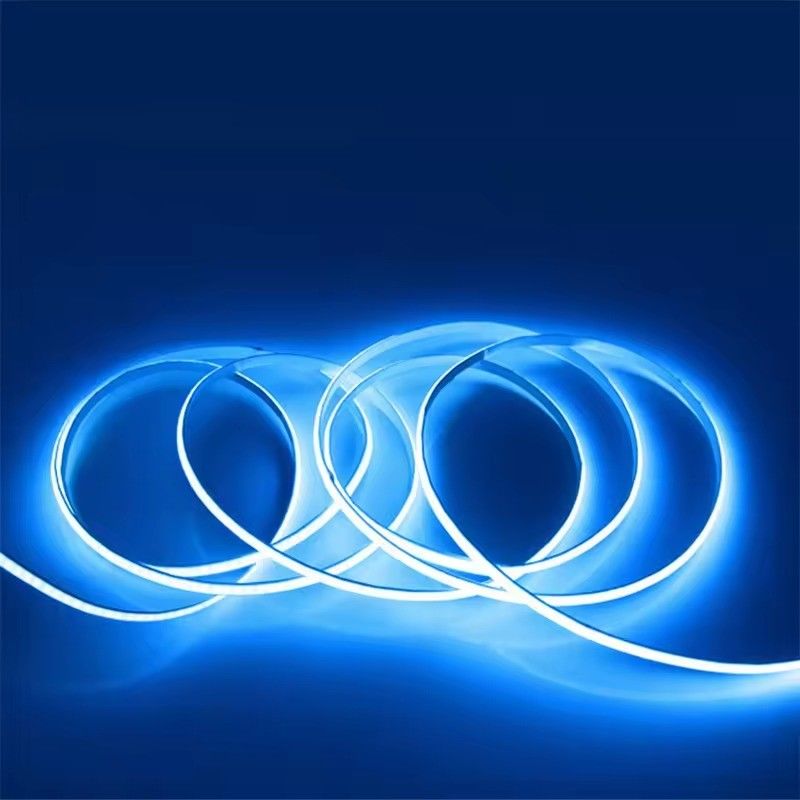 ضوء شريط LED عالي CRI 3mm شريط COB LED رقيق للغاية 12V 24V RA 90 قابلة للقطع